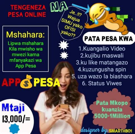 Nikisema App pesa inalipa namaanisha ona hapa!!!.
